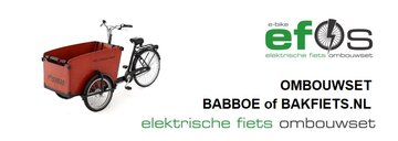 Ombouwset 3 wielbakfiets - Bakfiets elektrisch maken