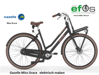 Ombouwset Gazelle Miss Grace elektrische damesfiets
