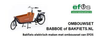 Ombouwset 2-wiel bakfiets