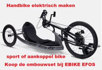 Ombouwset handbike