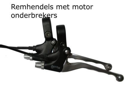 Remhendels met motor onderbreker