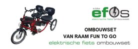 Ombouwset Duo fiets, van Raam Fun to Go of PF stabag