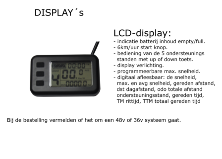 LCD-display 5 standen