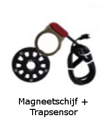 Trapsenor + magneetschijf
