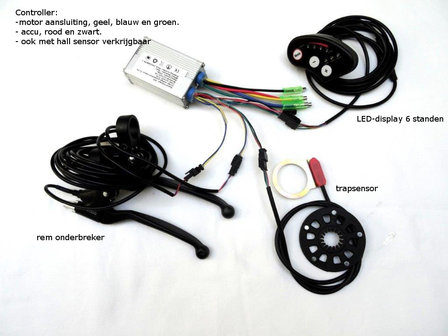 controller set fiets LED-display