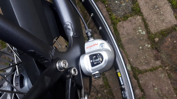 Naafversnelling nexus 3 en achter roller brake rem  EE TOUR elektrische fiets