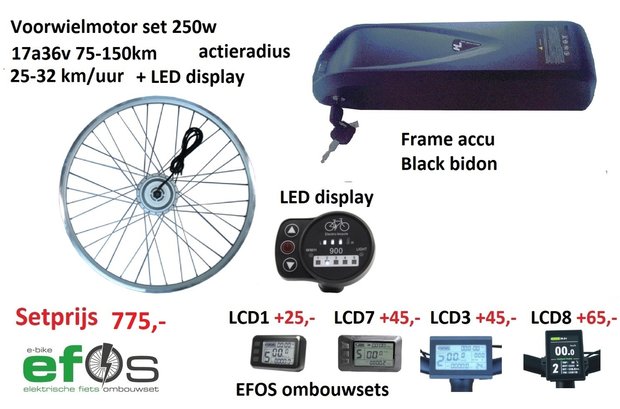 Sportieve fiets elektrisch maken