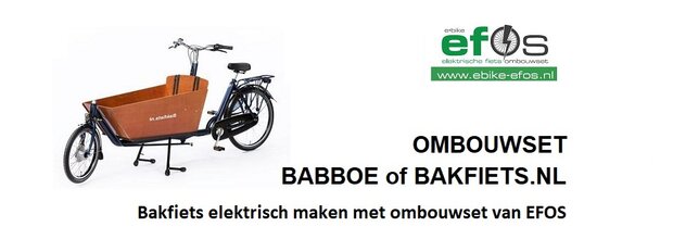 Bakfiets elektrisch maken