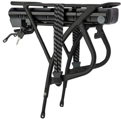 Accu plus bagage drager