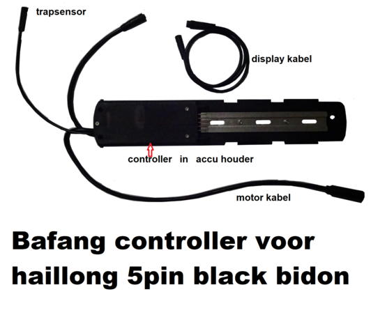 Black bidon controller 