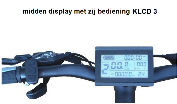 LCD3 zwart wit midden display