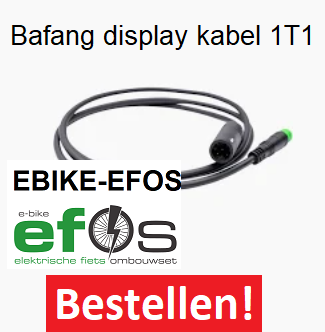 Display kabel voor Crivit e-novation middenmotor