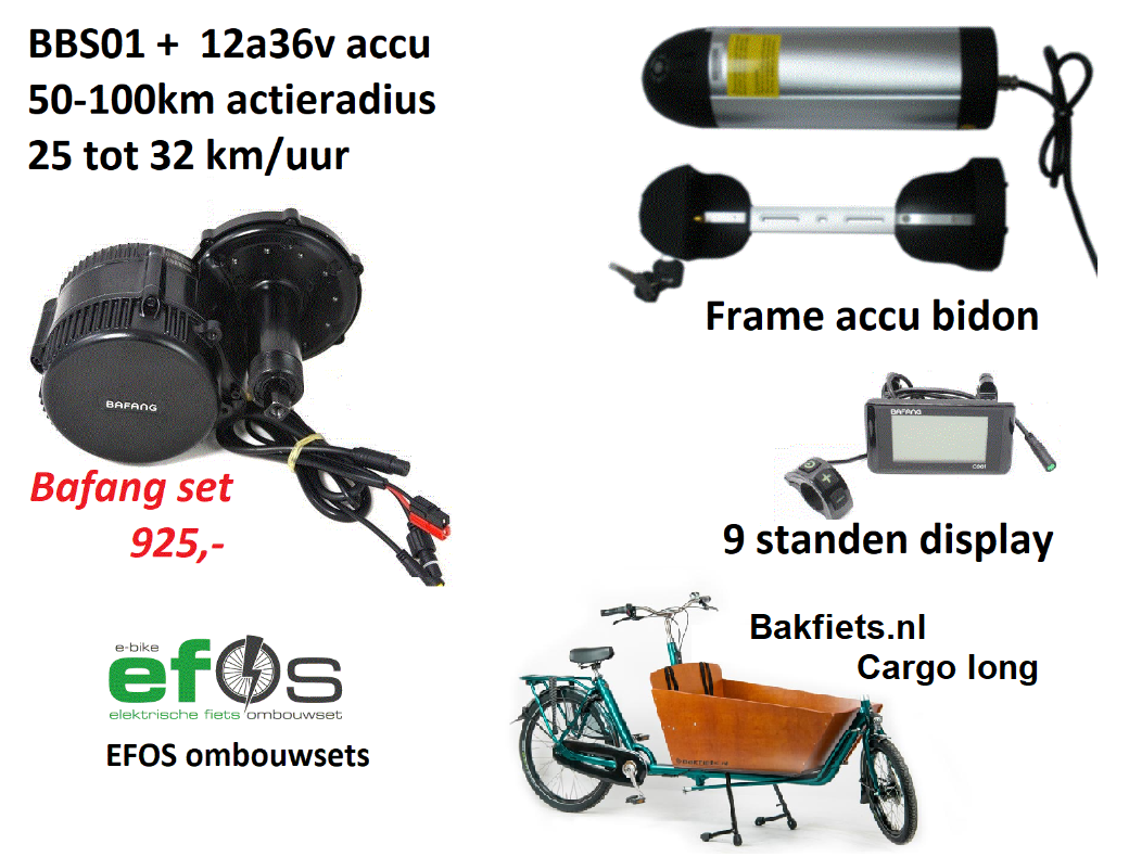 Bakfiets.nl  met middenmotor