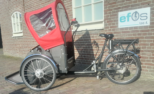 Christiania bakfiets 3wiel  Riska personenvervoer repareren