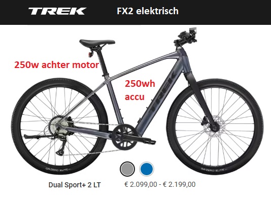 Fiets zelf elektrisch maken is goedkoper dan een originele Trek FX2 fiets elektrisch!