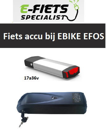 e-fiets specialist accu kopen bij EBIKE EFOS