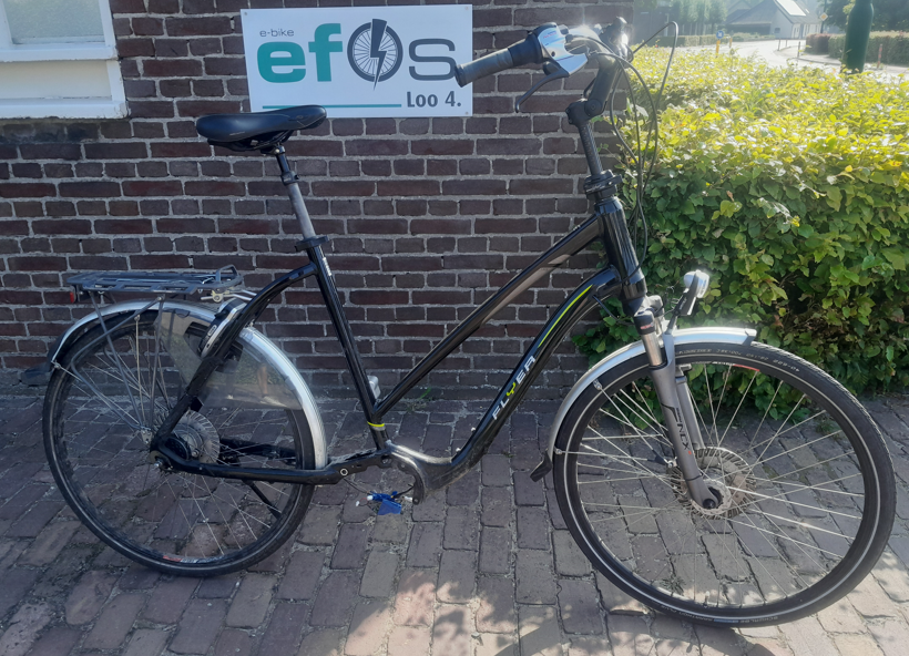 Flyer feits elektrisch grootte framemaat 65, Nieuwe motor!