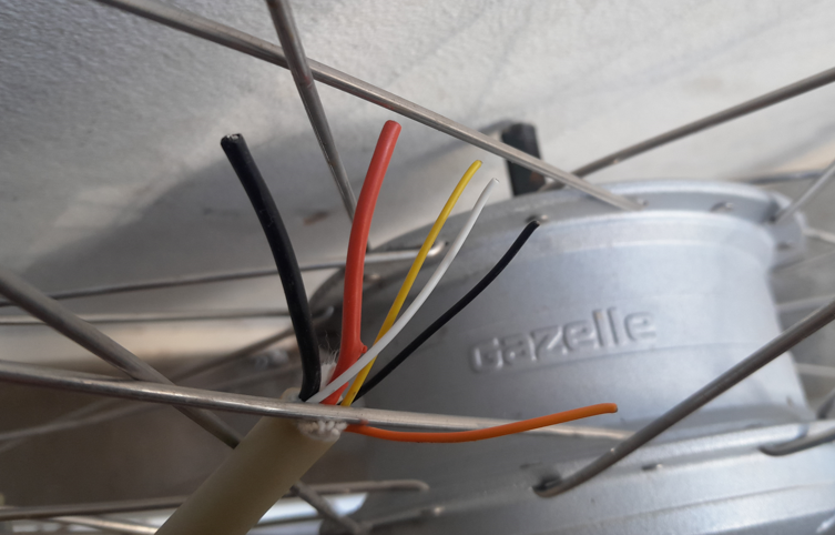 Gazelle innergy motor  vervangen