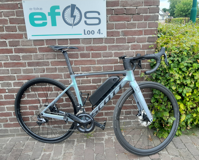 Scott RC racefiets elektrisch gemaakt met ombouwset van EBIKE EFOS