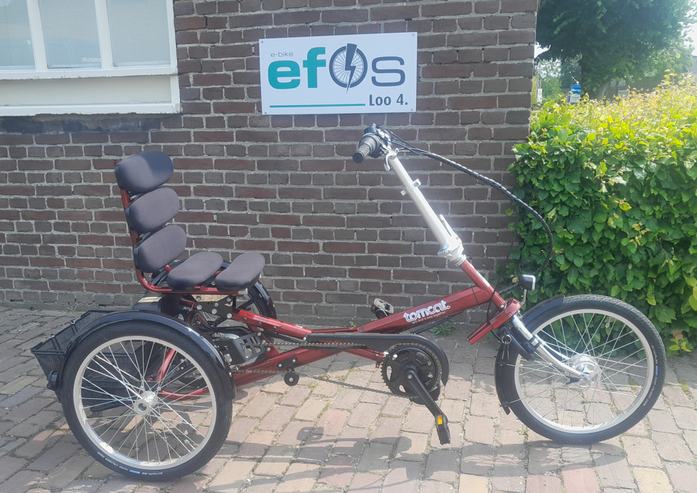 driewieler elektrisch met middenmotor Tomcat