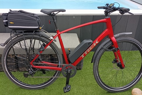 Trek FX Stepover Gen 4  elektrisch maken! Kijk op de site van EBIKE EFOS
