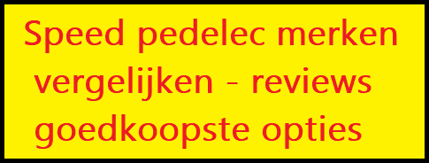 Een fatbike mag max 25km/uur een speed pedelec 45km/uur