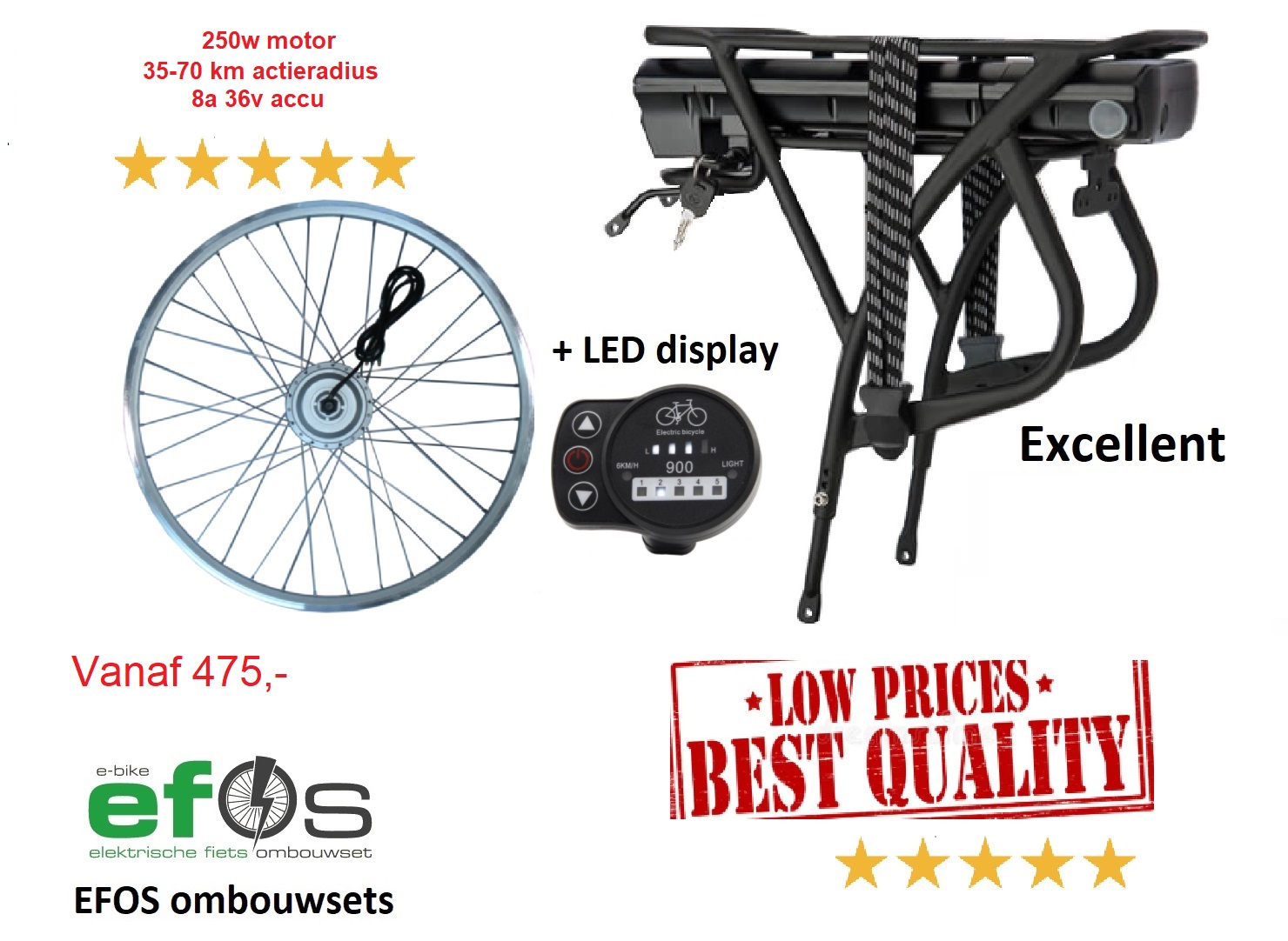Zomer sale  fiets elektrisch maken