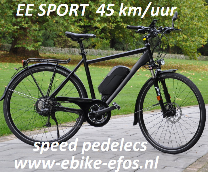 Wat leuk zomer weduwnaar Een speed pedelec kunt u online kopen via onze webshop - EBIKE EFOS  ombouwset om u fiets elektrisch te maken