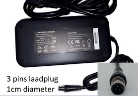 Lader 48v 4.5a  voor EE SPORT   Black tiger batterij