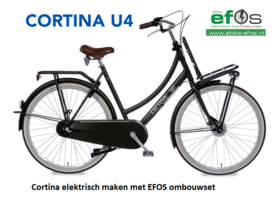 Ombouwset Cortina U4 elektrisch maken, Gazelle mis Graze, Gaint triple, Avalon pic-up transporter,  Cortina u4 elektrisch, ga