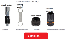 Fiets montage gereedschap