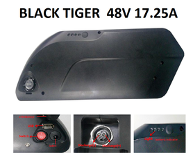 Black Tiger  48volt 17a  825wh   zonder lader 